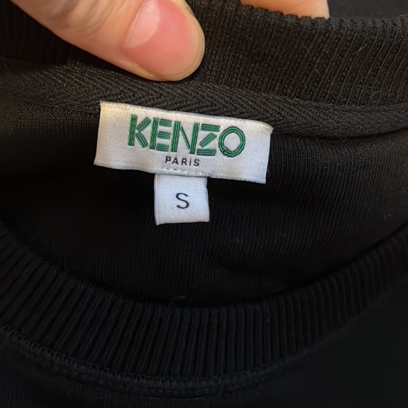 KENZO TIGER FACE CREW SWEAT
BLACK Size S Small - Picture 11 of 14